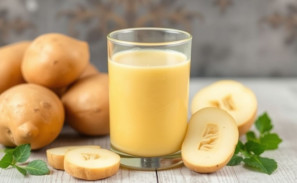 Potato juice benefits for healthy skin