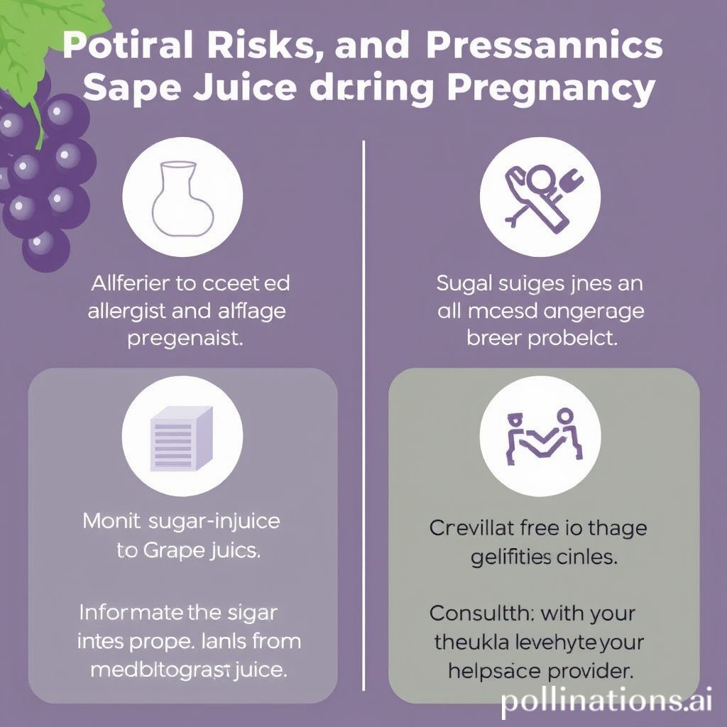 Risks and Precautions of Grape Juice During Pregnancy