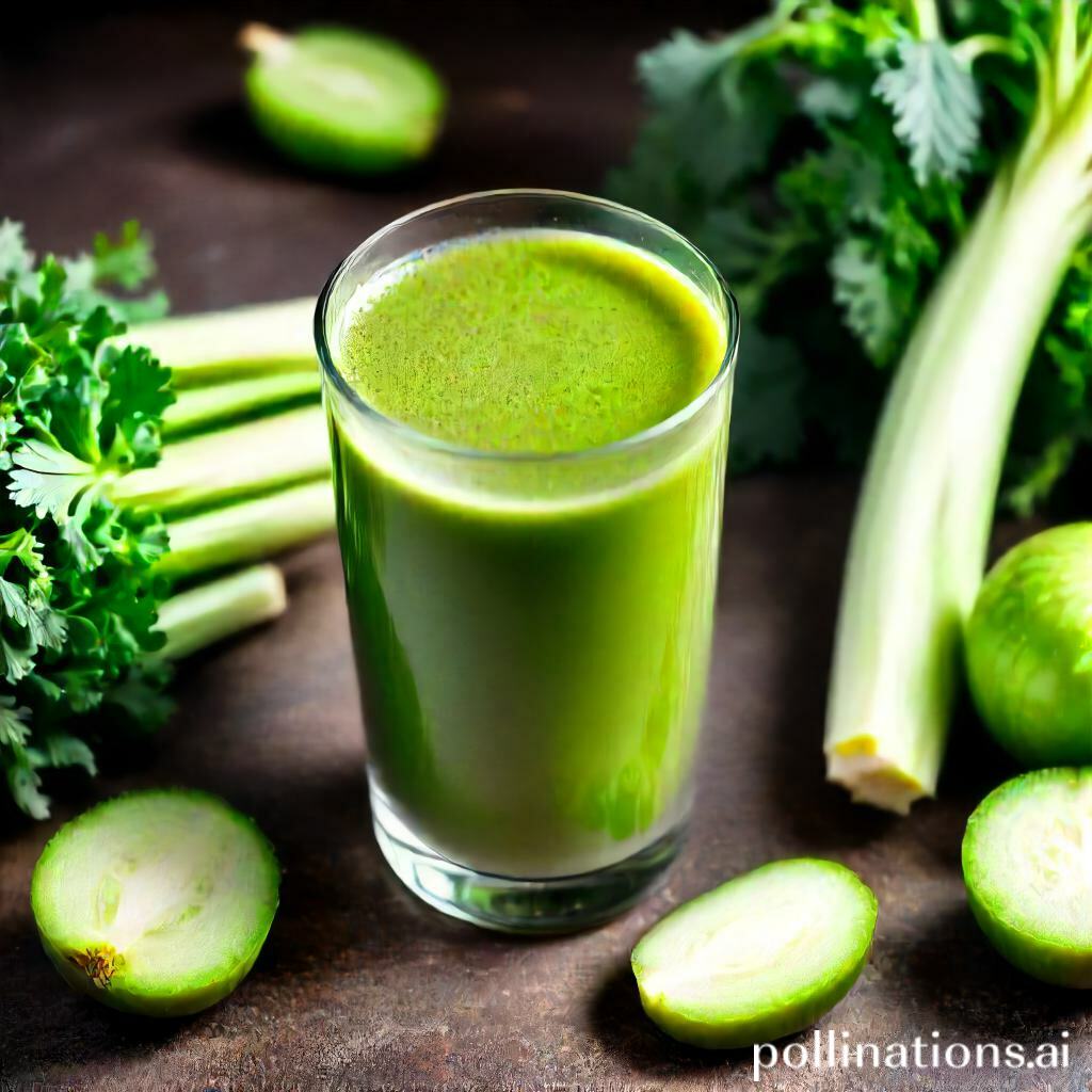 Potential Risks and Side Effects of Celery Juice: Allergies, Diuretic Effects, Blood Pressure, Medication Interactions, and Diet Balance