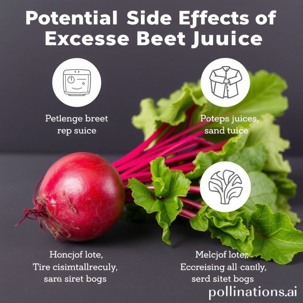 Possible Beet Juice Side Effects