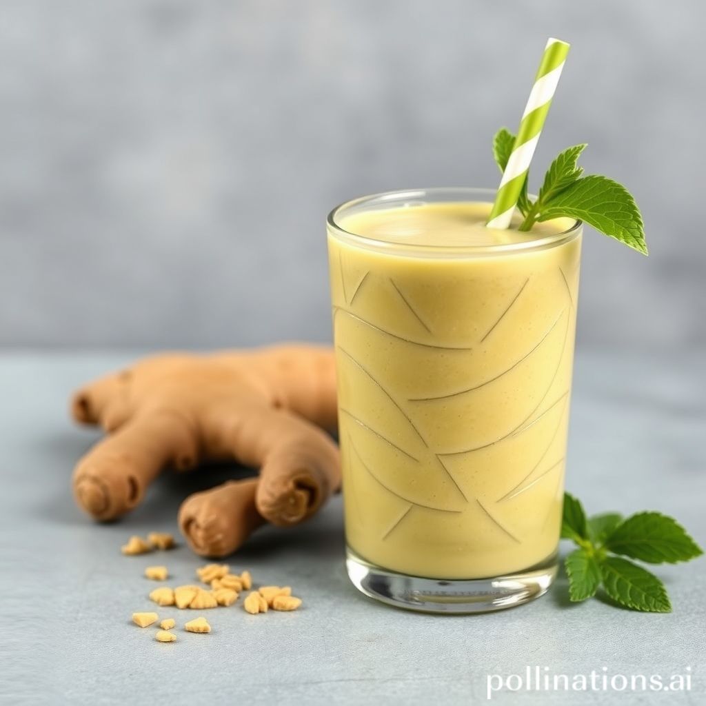 Ginger's Potential Side Effects in Smoothies