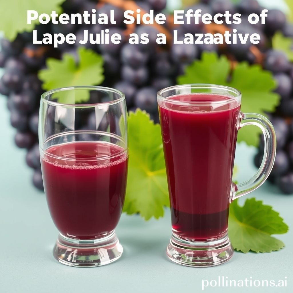 Potential Side Effects of Grape Juice as a Laxative