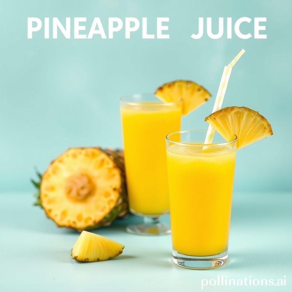 Benefits of pineapple juice for electrolyte replenishment