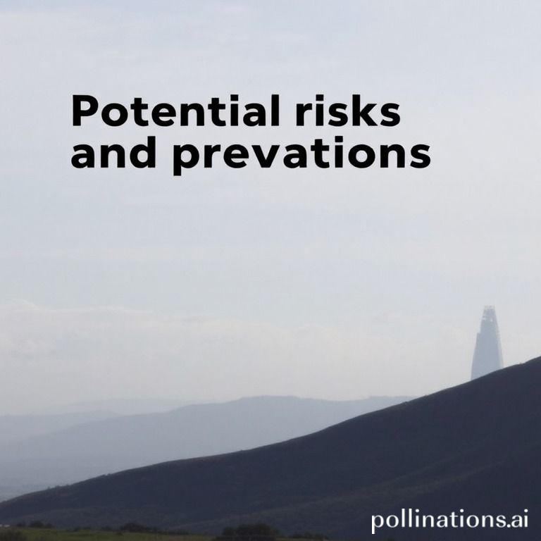 Potential risks and precautions