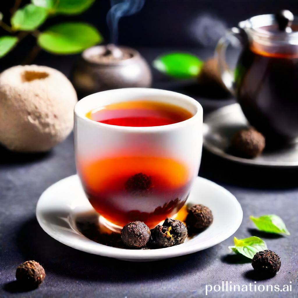Tea bomb risks: Caffeine, sugar, sensitivities.