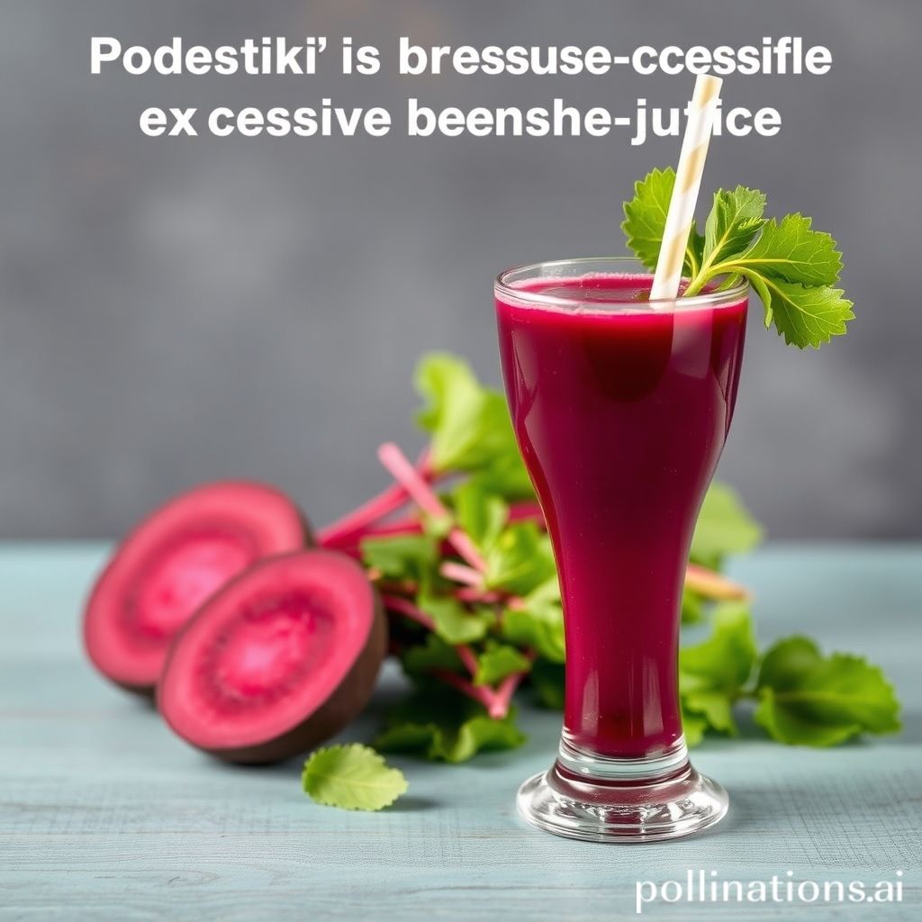 Excessive Beet Juice Consumption: Potential Risks