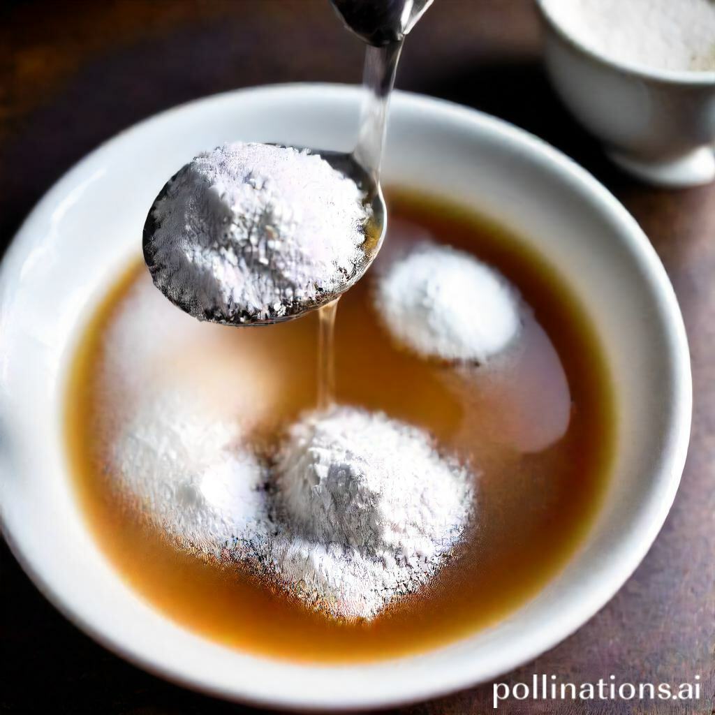can you use powdered sugar in tea