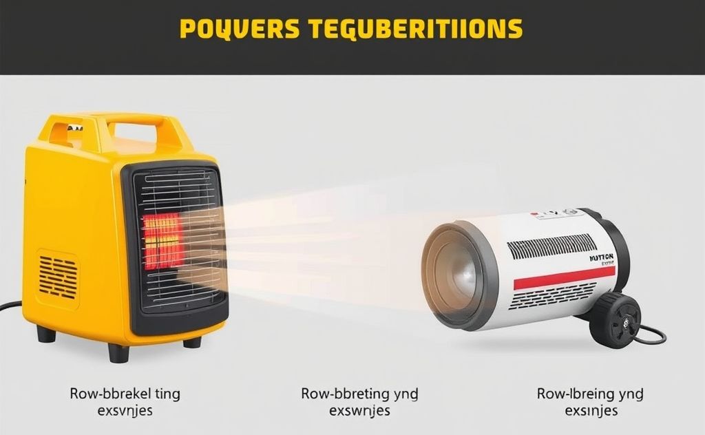 Power requirements for portable heater selection