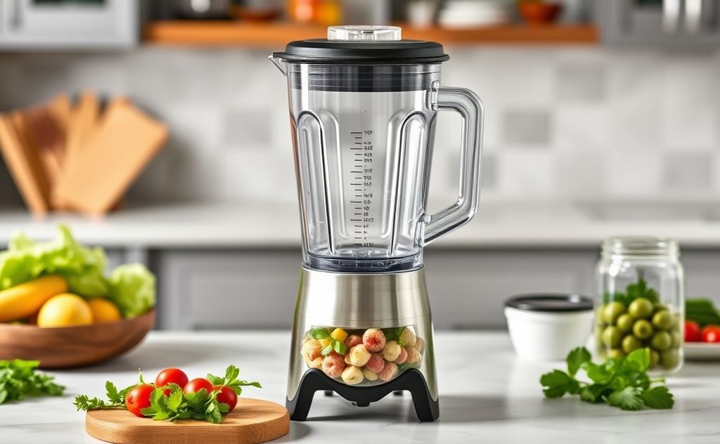 Powerful blender for culinary enthusiasts.