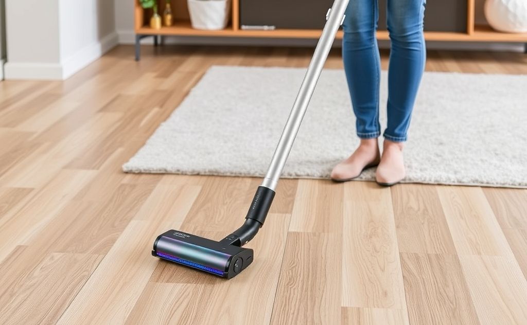 Powerful suction cordless vacuum for all floors