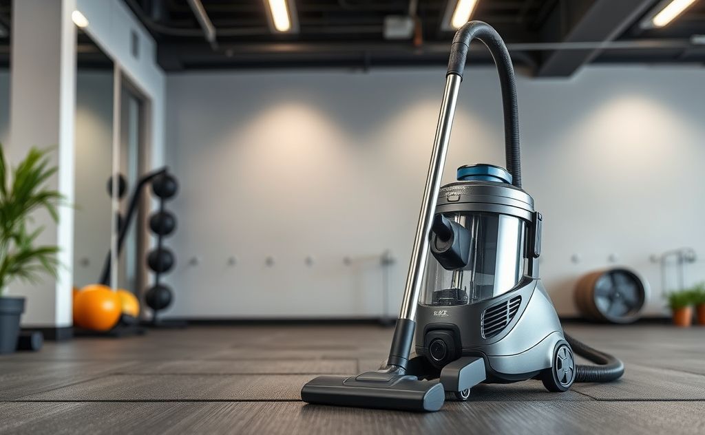 Powerful suction gym vacuum with strong performance