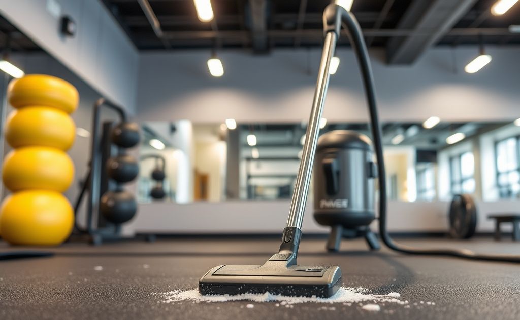 Powerful vacuum for a clean gym environment
