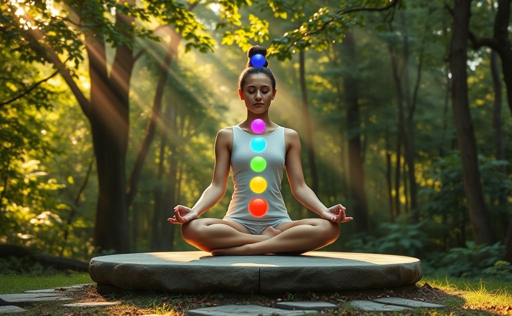 Practice chakra meditation for balance and energy