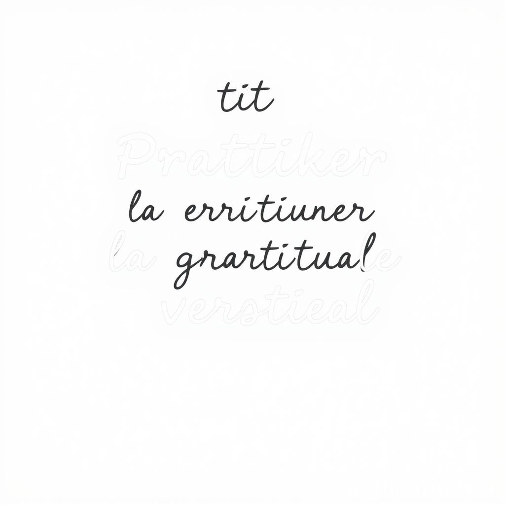 Pratiquer la gratitude quotidienne