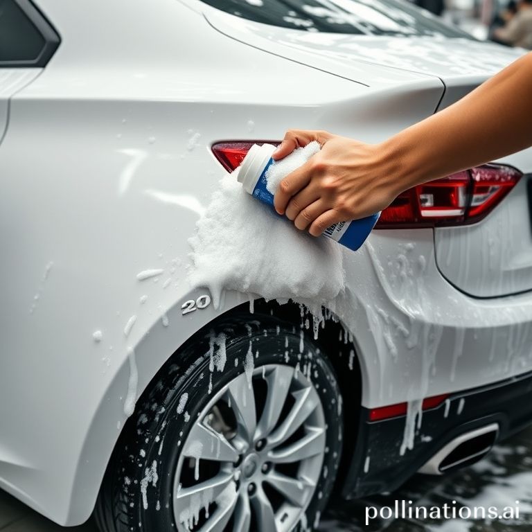 Langkah 2: Pre-wash dan snow foam