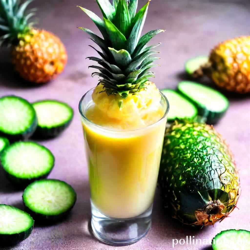 Pineapple and Cucumber Juice: Weight Loss Tips and Precautions