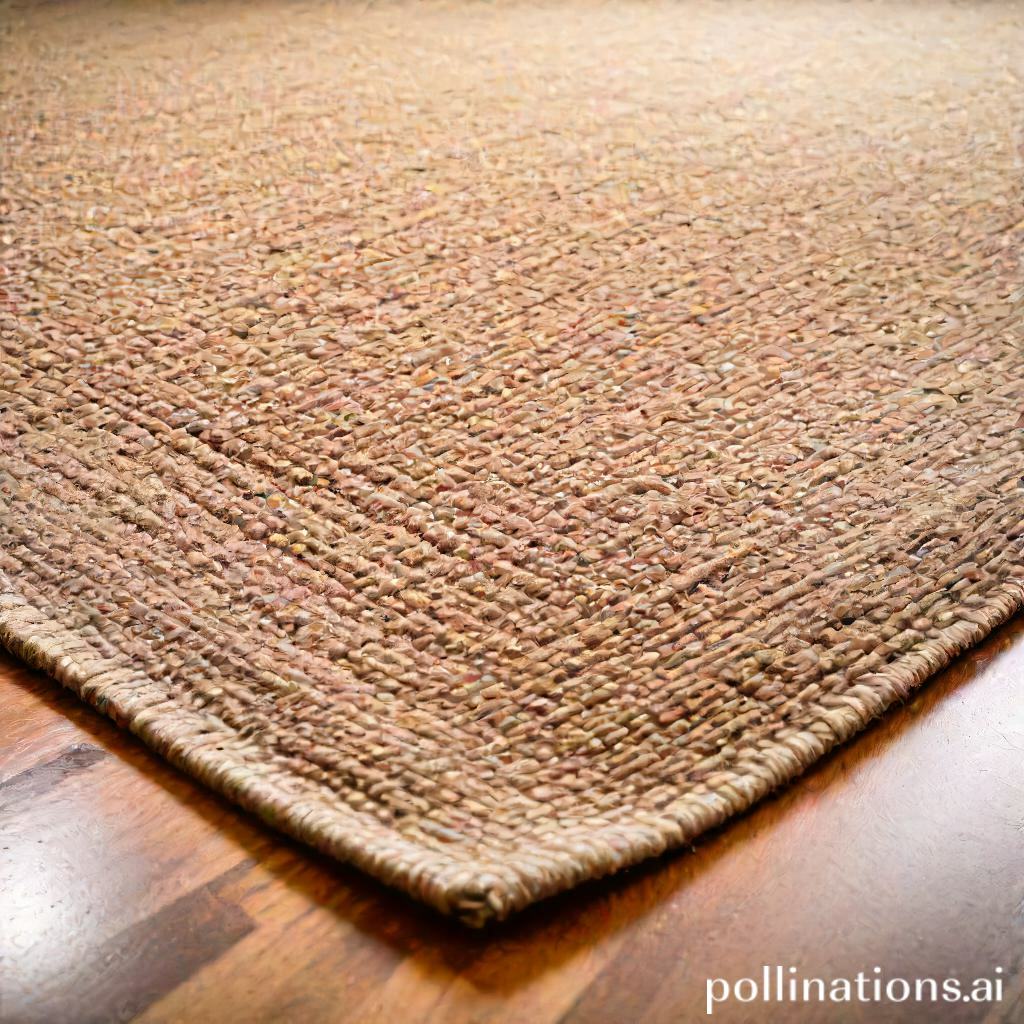 Precautions for Steam Cleaning a Jute Rug: Testing and Protection Tips