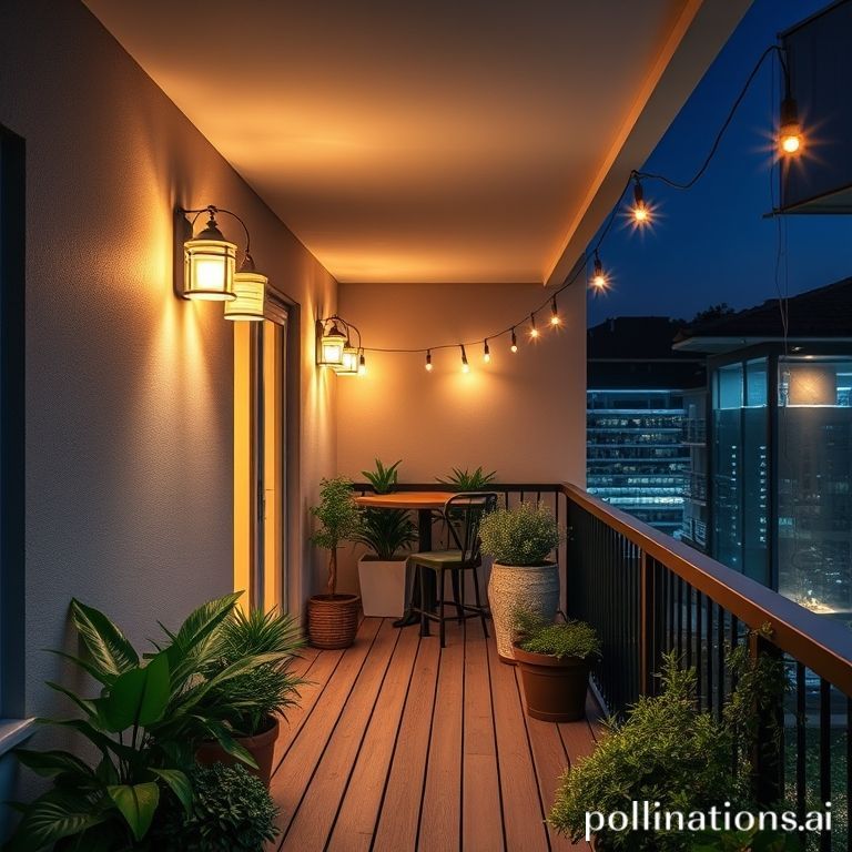 ✨ 베란다 스마트 조명 설치 시 주의점