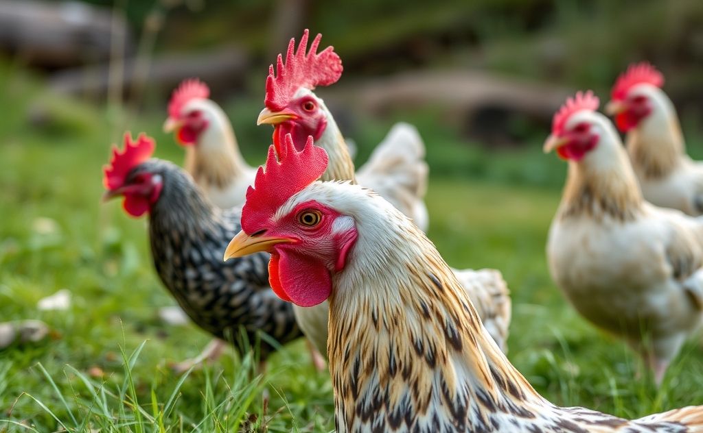 Predators that attack chickens' heads