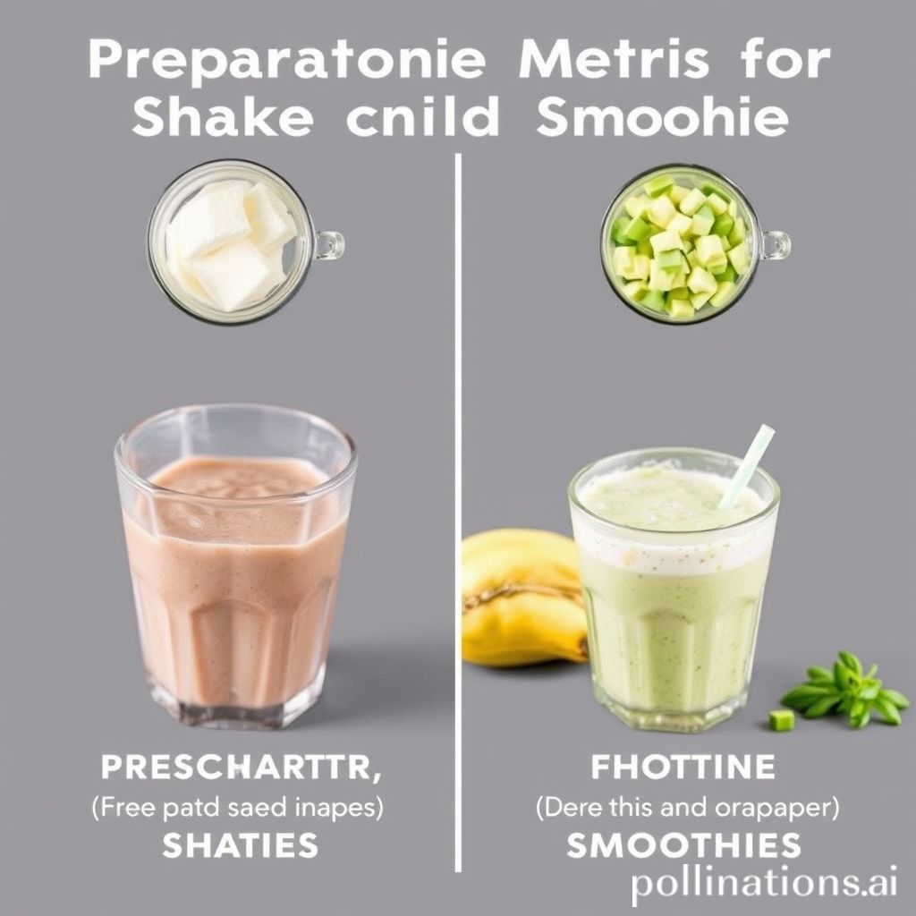 Preparation Methods for Shakes and Smoothies: Blending, Mixing, and Juicing