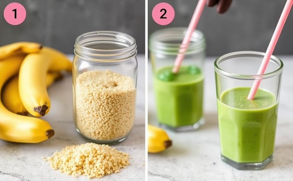 Prepare quinoa for smoothies easily and quickly