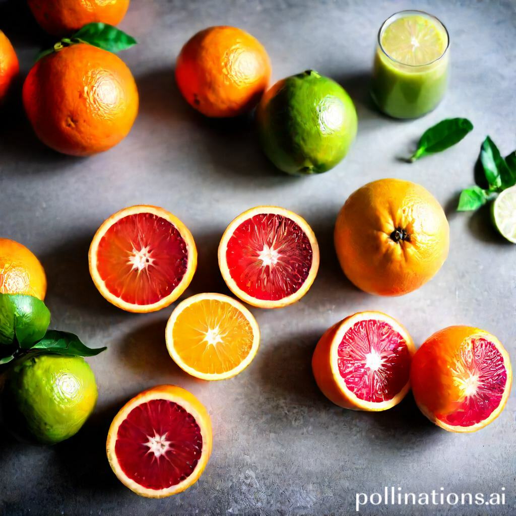 Prepping Citrus Fruits for Juicing