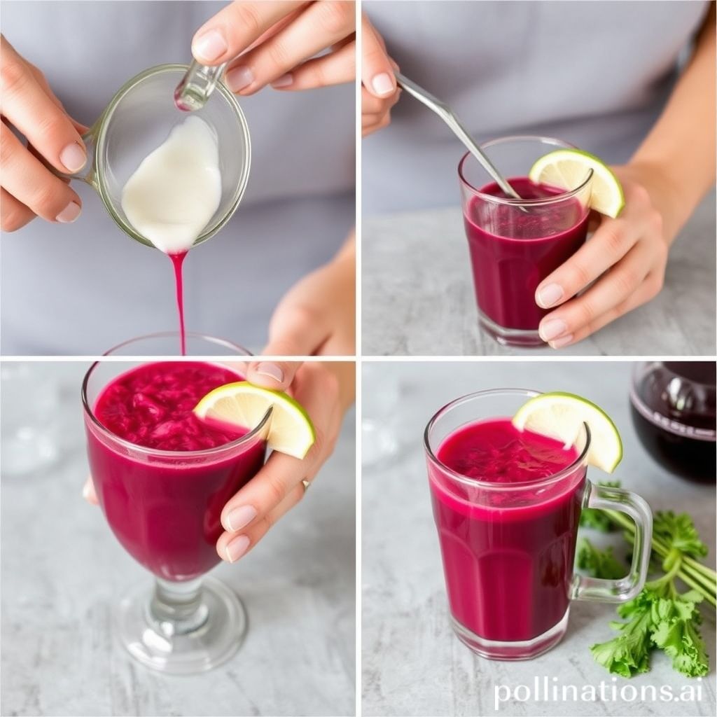 Safe ways to prepare and enjoy beet juice