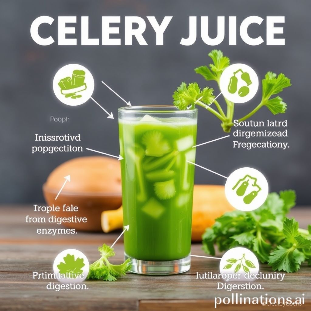 Optimizing Digestion: Benefits of Drinking Celery Juice Before Meals