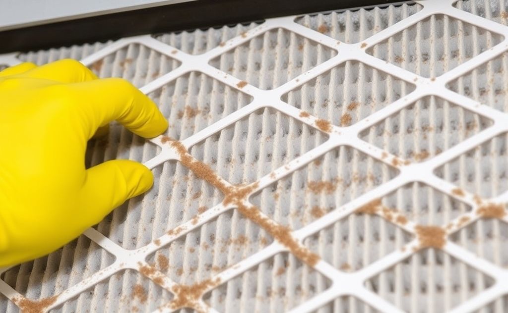 Prevent mold growth on air filters