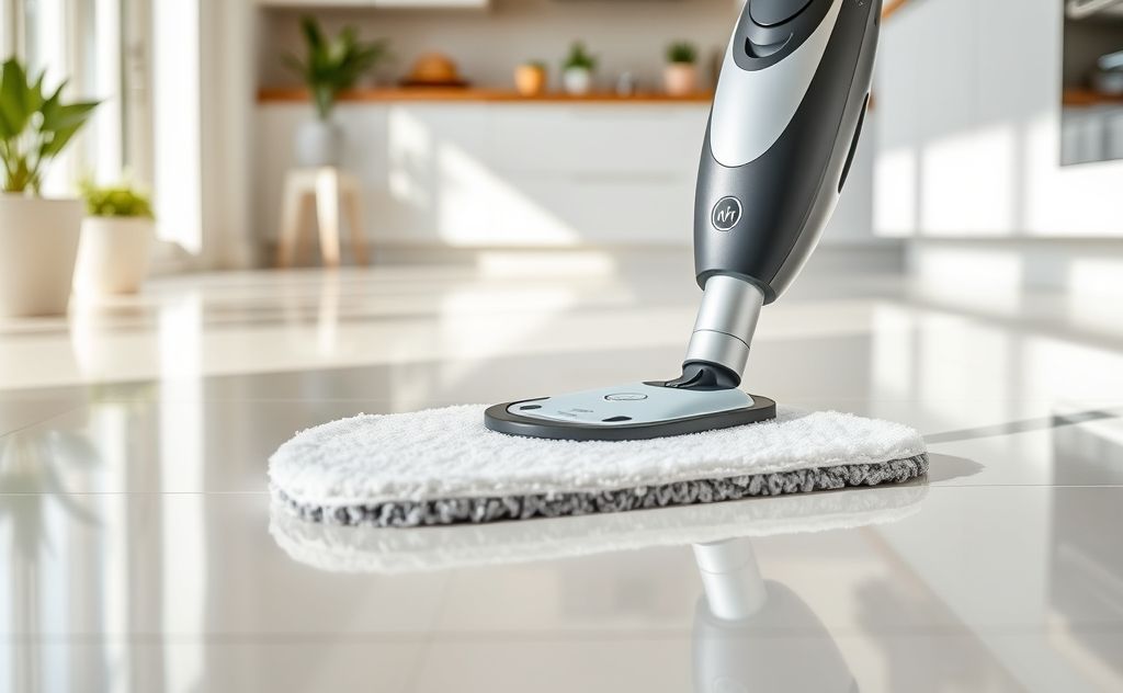 Prevent steam mop streaks with proper technique