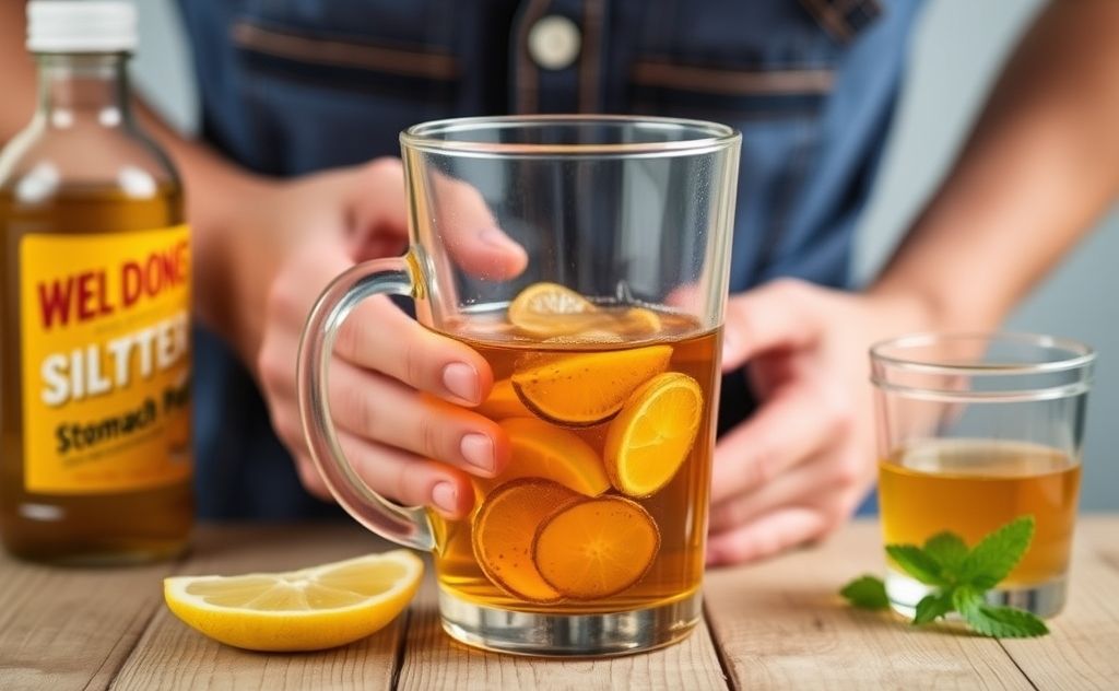 Prevent stomach pain from Twisted Tea drinking
