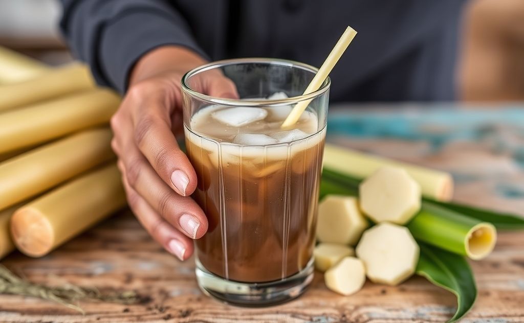 Prevent sugarcane juice from turning black