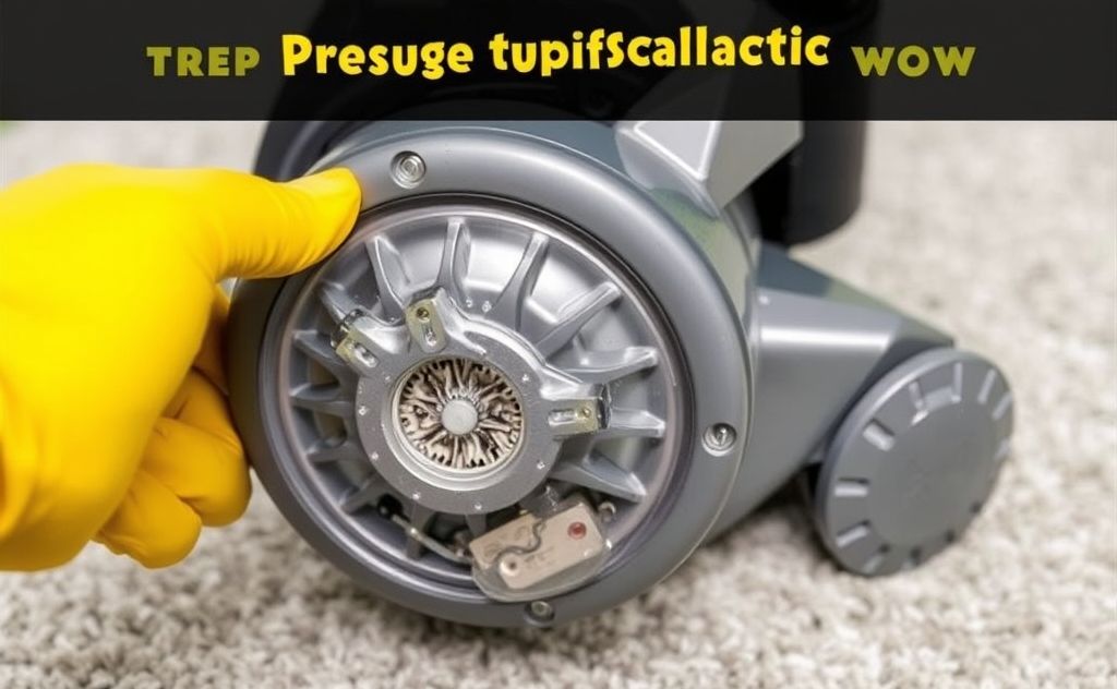 Prevent vacuum cleaner motor blockages