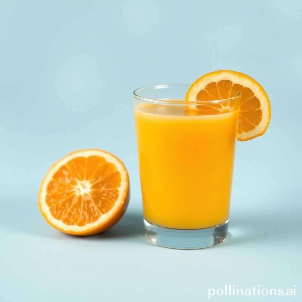 Teeth Stain Prevention for Orange Juice Consumption