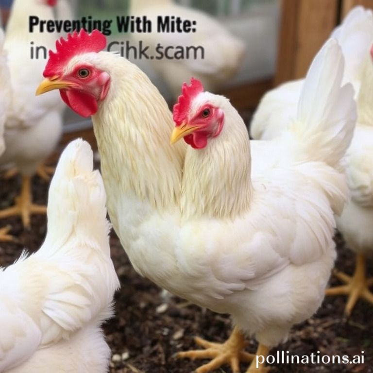 how to prevent mites in chickens