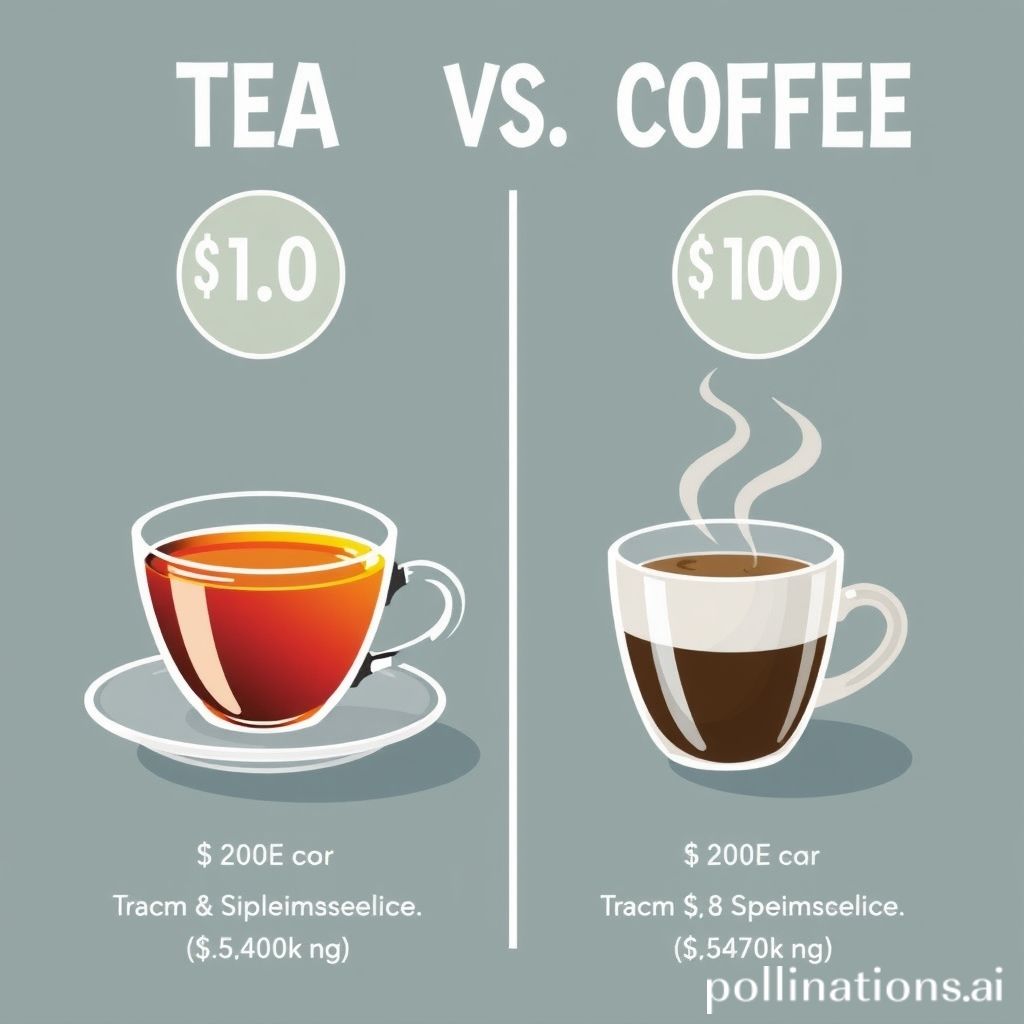 Tea vs coffee cost