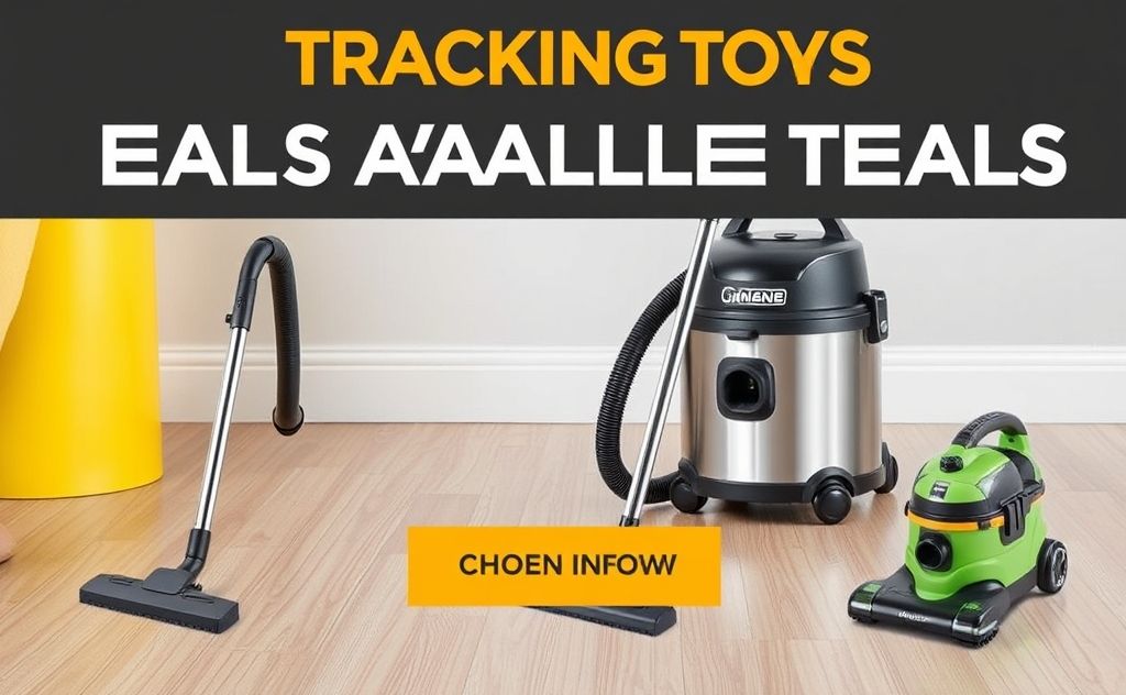 Price tracking tools for vacuum deals available now
