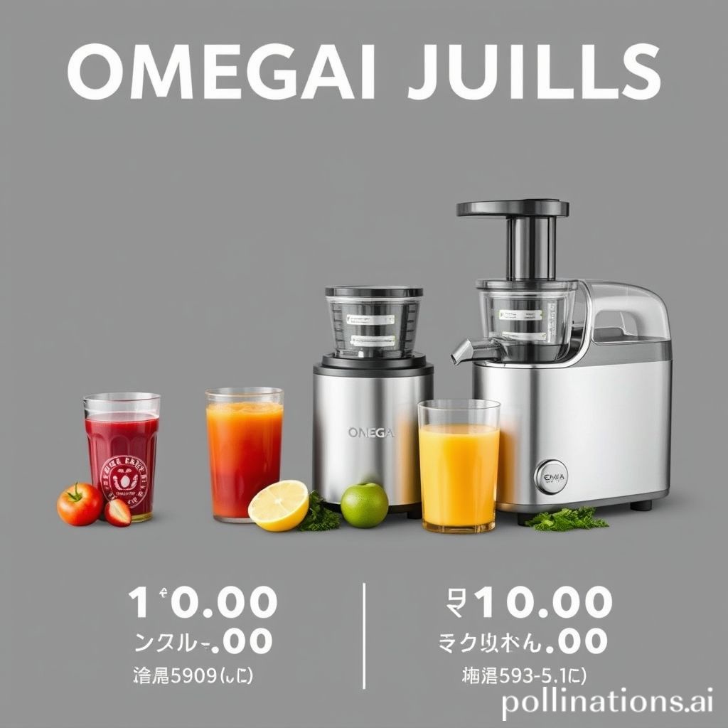 Omega Juicer Models and Pricing