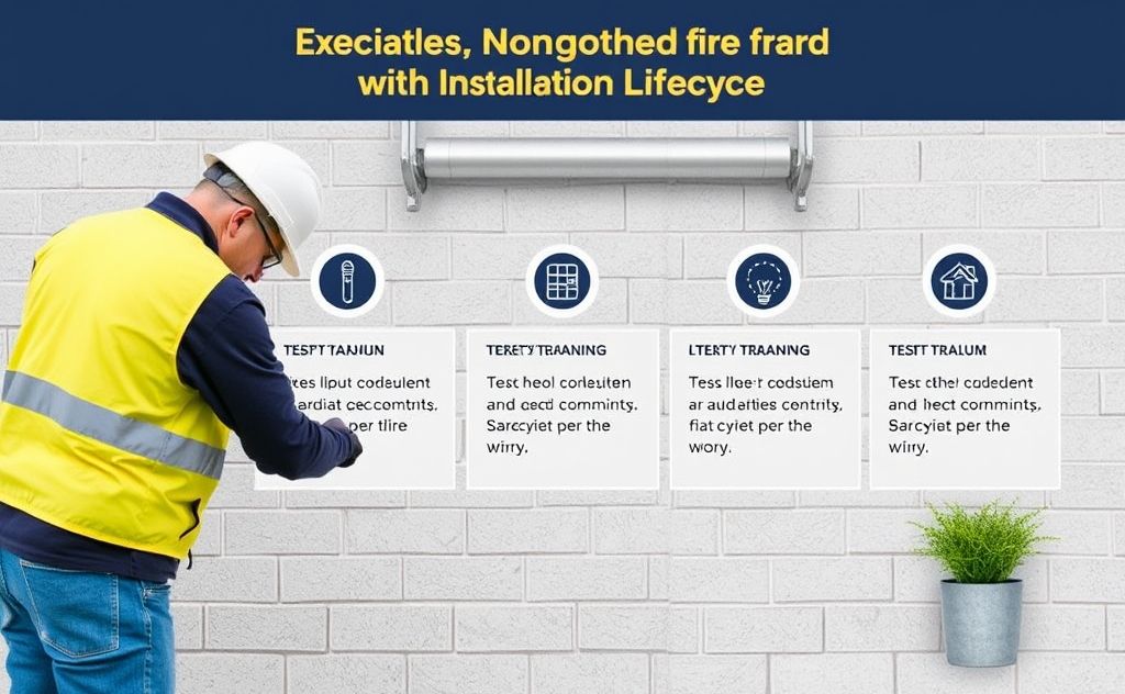 Professional HVAC installation lifecycle steps