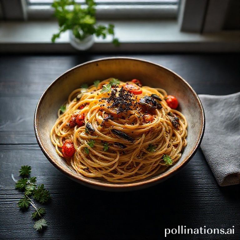 'Tinned Fish Date Night' Sardinen-Trüffel-Pasta