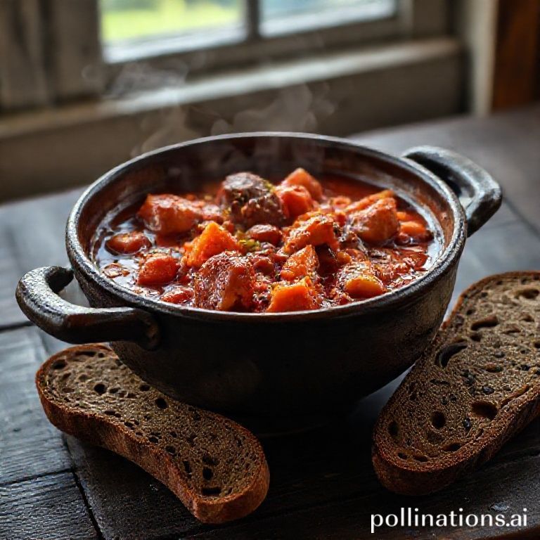 Deftiges Würstelgulasch mit Wurzelgemüse