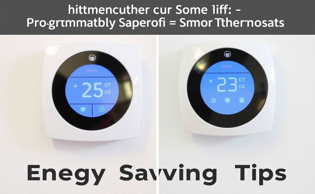 Programmable and Smart Thermostats Energy Saving Tips
