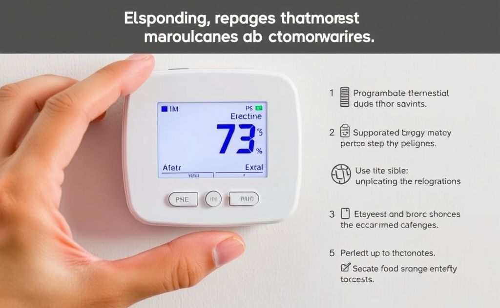 Programmable thermostat energy savings benefits