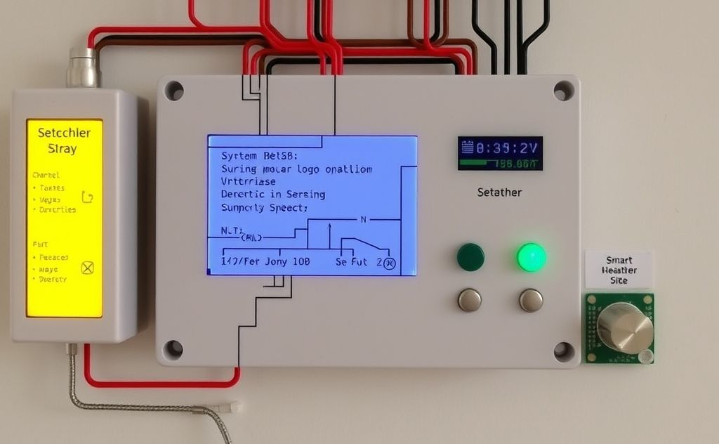 Programming control logic for smart heater system