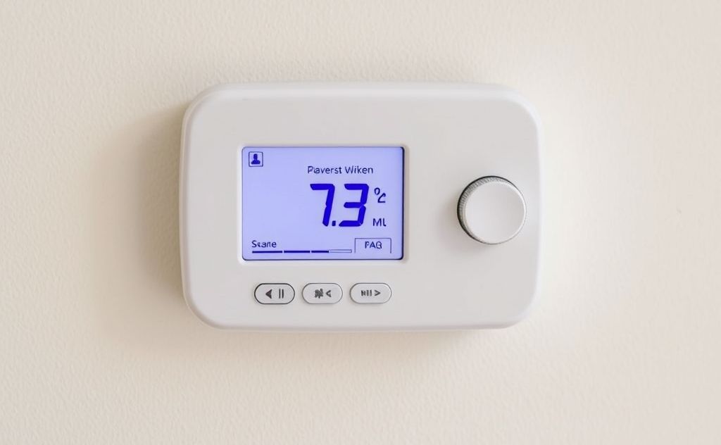 Programming thermostat saves energy in summer