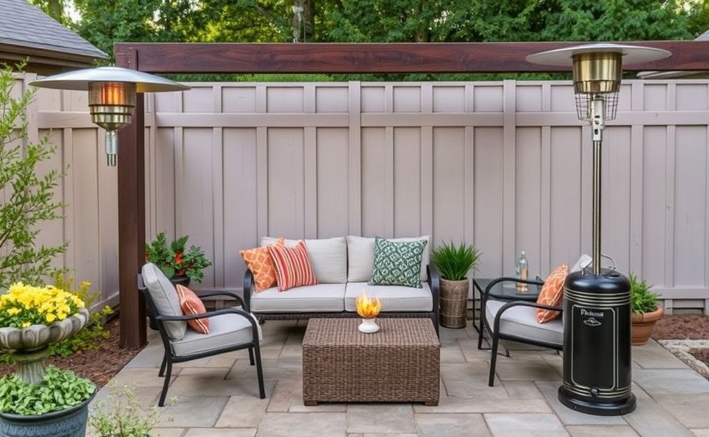 Propane patio heaters converted to natural gas