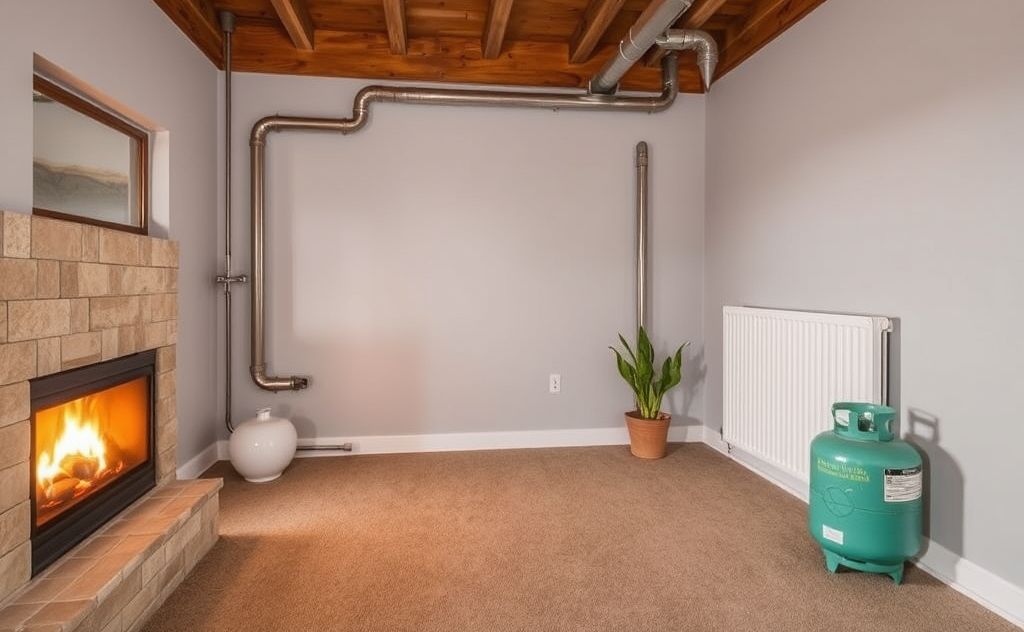 Propane powers efficient radiant heating systems effectively.