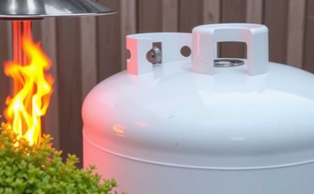 Propane tank duration for patio heater use