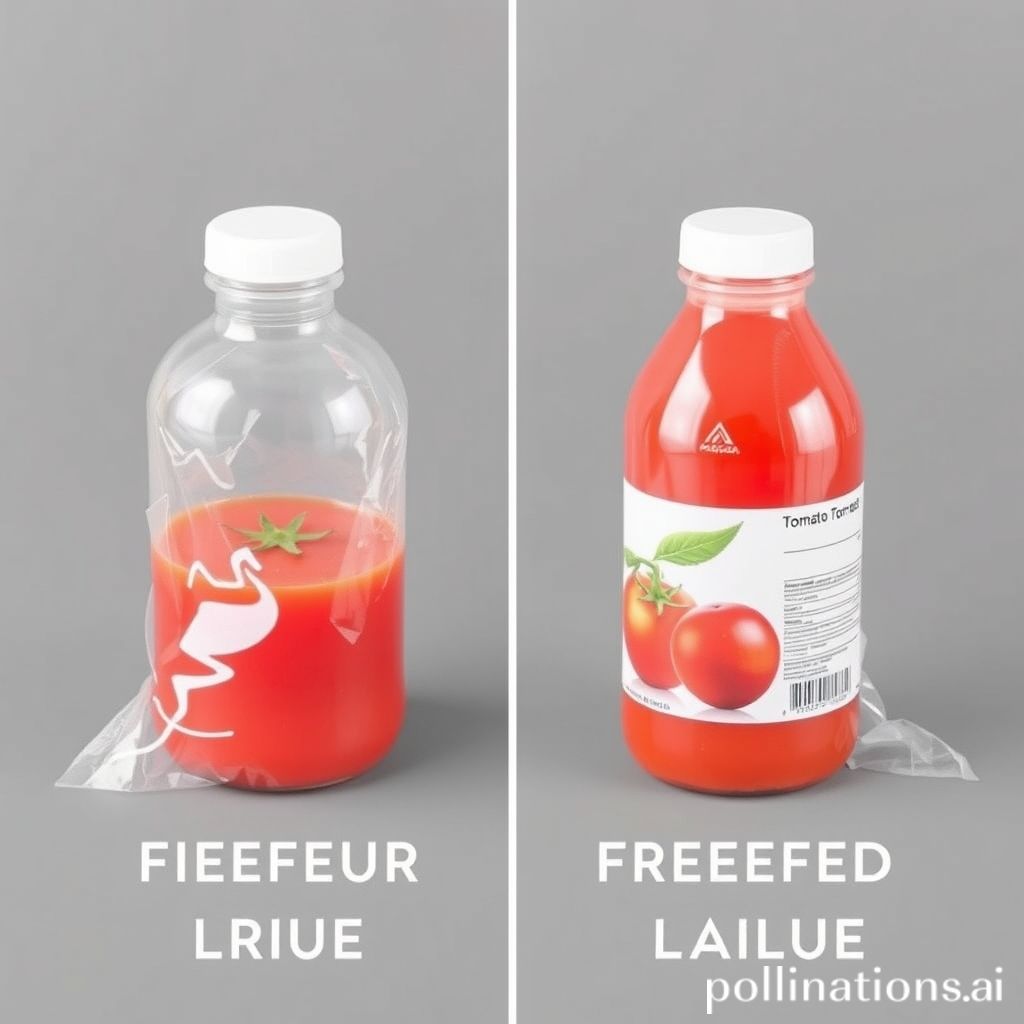 Proper Packaging for Freezing Tomato Juice: Containers, Headspace, and Labeling