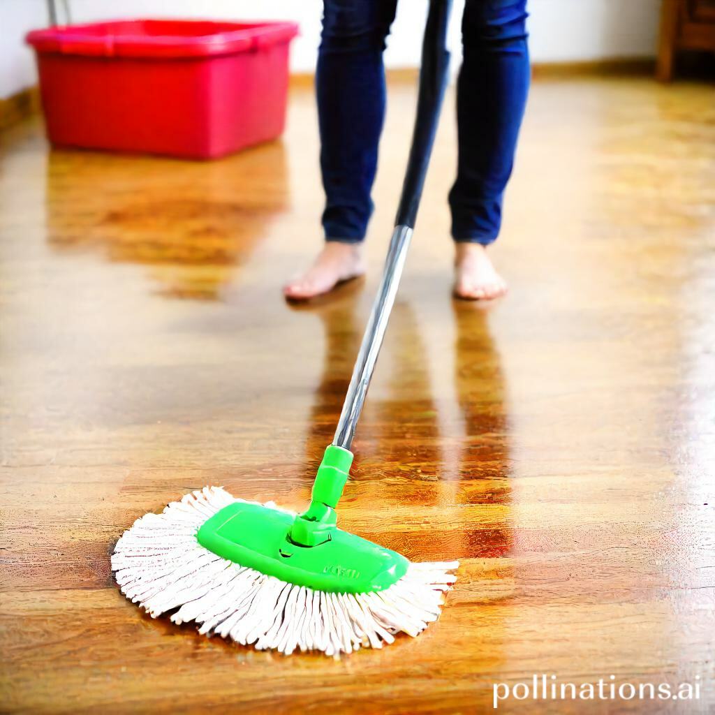 Proper Technique for Vinegar Mopping Floors